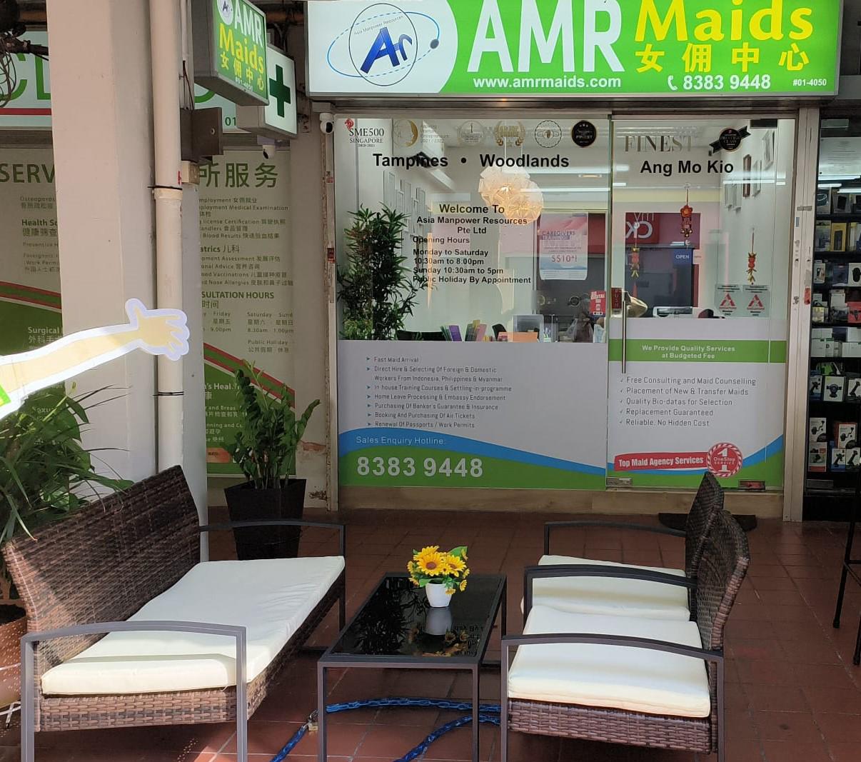 AMR Maids Ang Mo Kio office